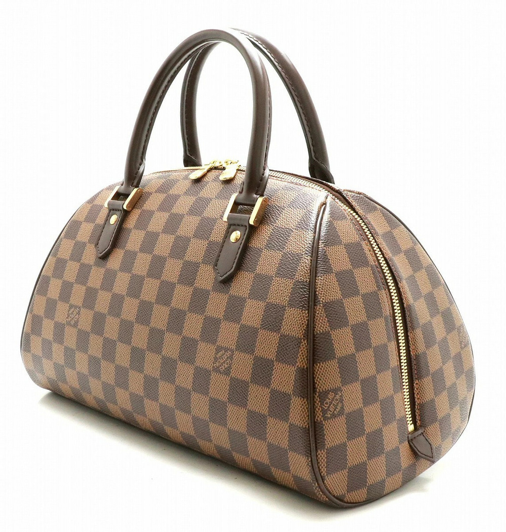Louis Vuitton Rivera Bag Boston Handbag Damier Brown